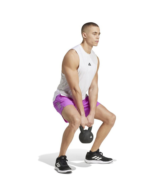 Pantalons Fitness Homme de Gym+ 3S Woven Purple