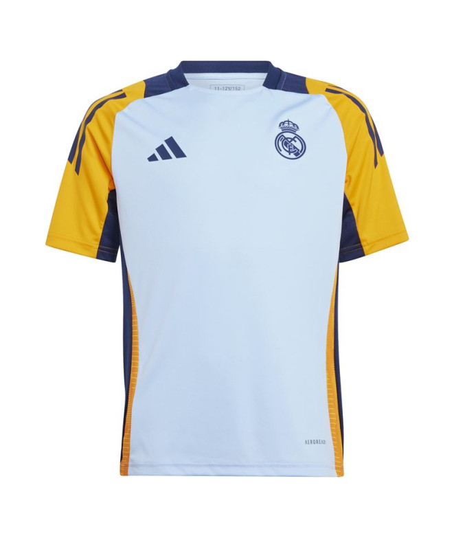 T-shirt Football adidas Enfant de Real Madrid 24/25 Bleu d'entraînement