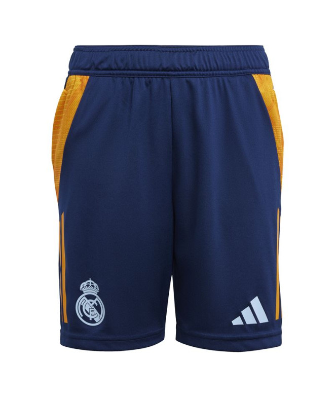 Calça Futebol adidas Infantil de Calções de treino do Real Madrid 24/25 Azul