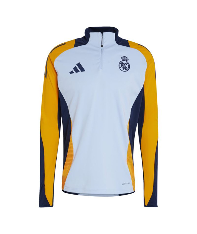 Moletom Futebol adidas Homem de Real Madrid 24 25 Training Blue