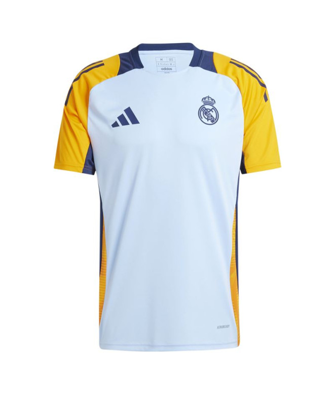 Camiseta Futebol adidas Homem de Real Madrid 24/25 Training Blue