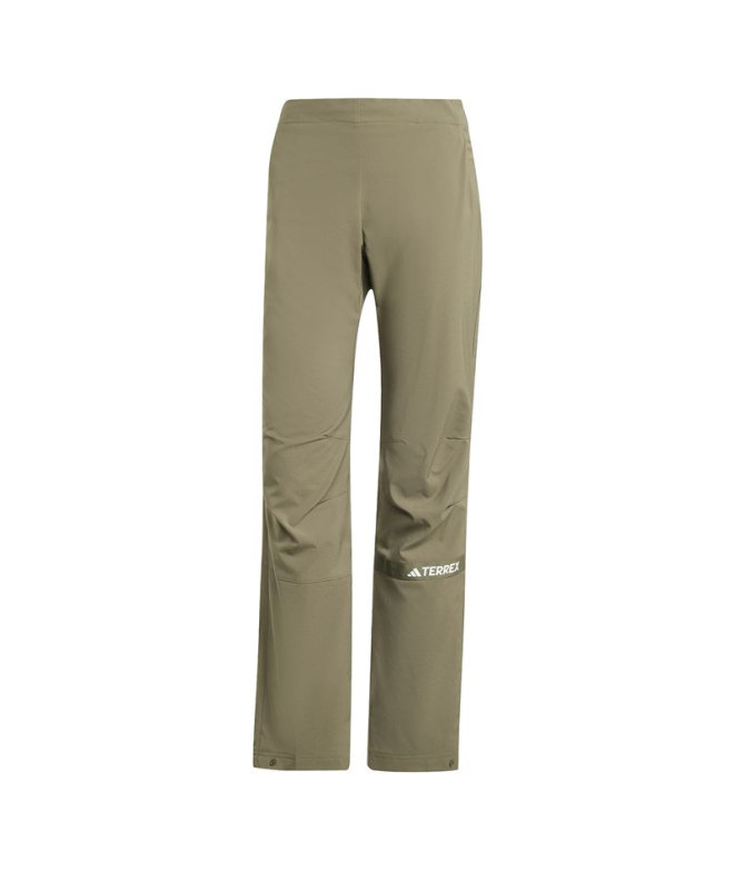 Pantalones de Montaña adidas Terrex Multi Woven Mujer Verde Oliva