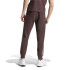 Pantalons adidas French Terry Homme Essentials Poignet fuselé à 3 bandes Marron