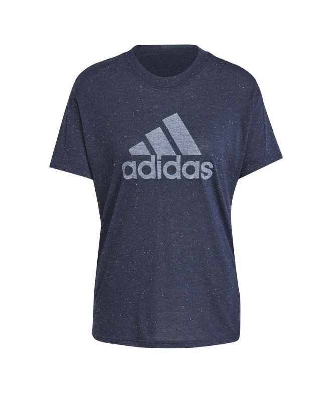 Camiseta adidas Mulher Winers 3.0 Azul