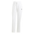 Calça adidas Mulher Essentials Pequeno Logo Feel Cozy Open Hem Branco