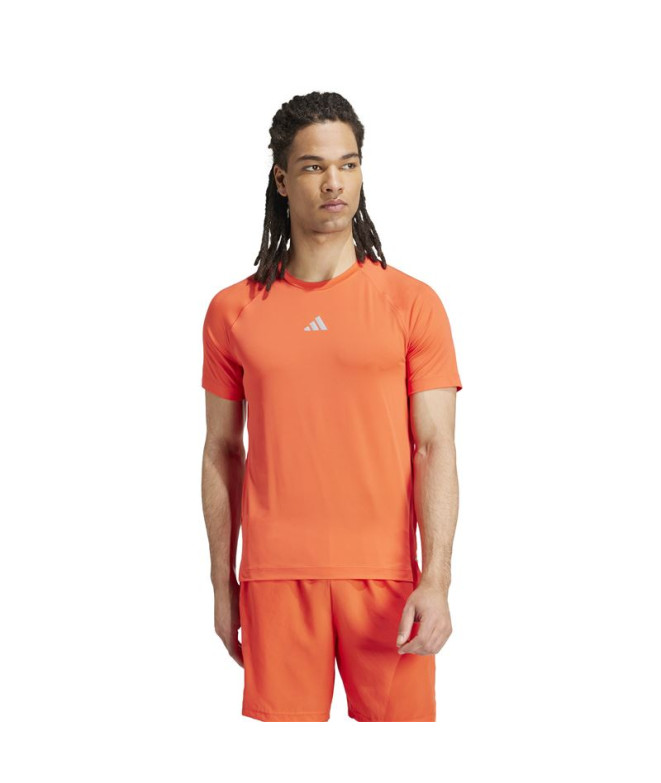 T-shirt Fitness adidas Homme de Gym Training Red