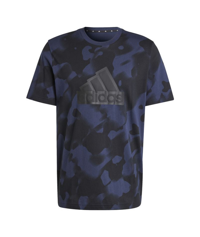 Camiseta adidas Future Icons Bos Aop Hombre Marino