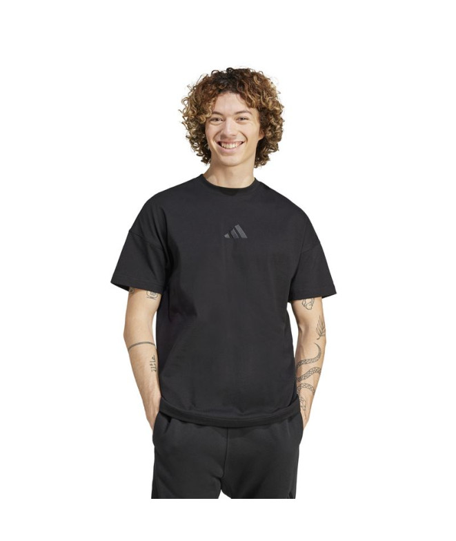 Camiseta adidas Homem All Szn Graphic Preto