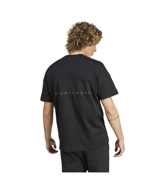 Camiseta adidas Homem All Szn Graphic Preto