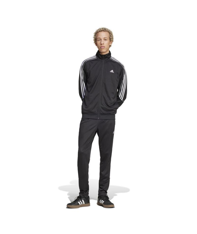 adidas Homem Fato de treino Sportswear 3 Band Doubleknit Preto