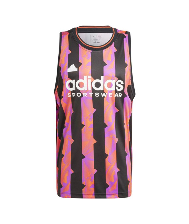 Camiseta adidas House Of Tiro Tank Top Hombre Morado