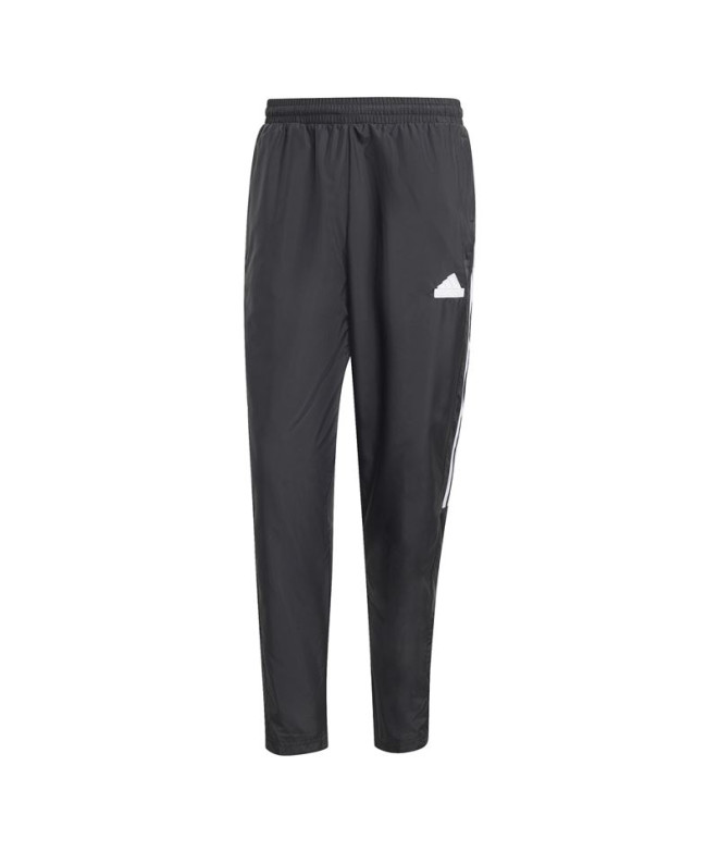 Pantalons adidas Homme House Of Tiro Woven Noir/Blanc