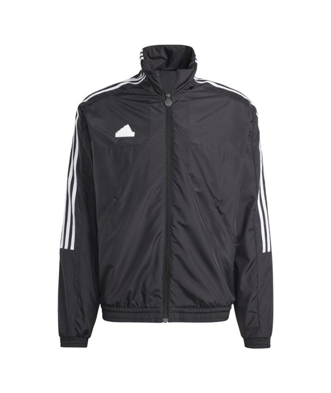 Casaco adidas Top Homem Faixa House Of Tiro Preto