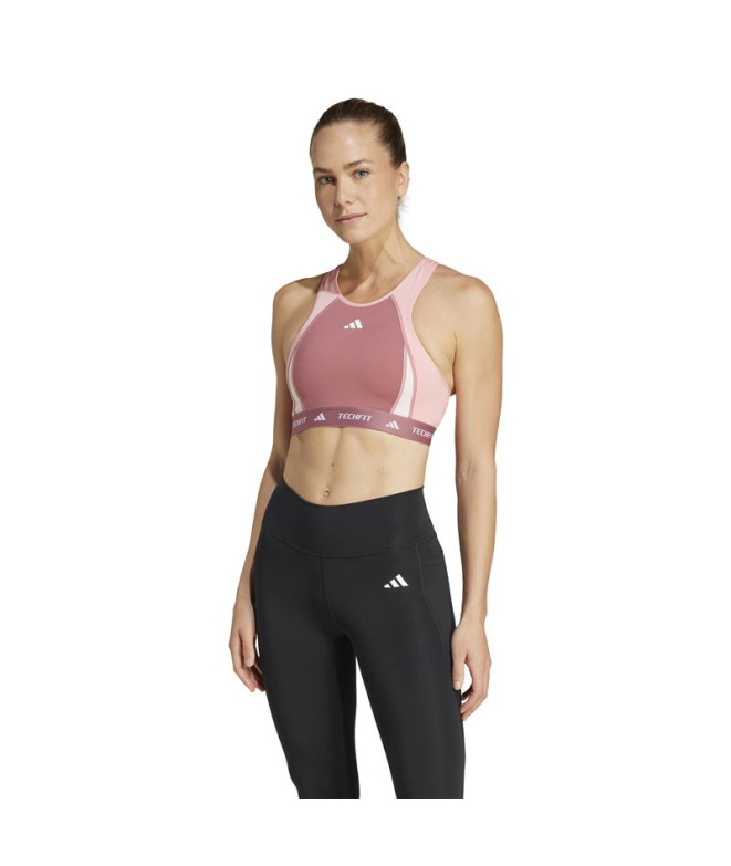 Sutiã esportivo adidas Mulher Techfit Medium...