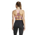 Sujetador Deportivo adidas Techfit Medium Support High Neck Mujer Rosa