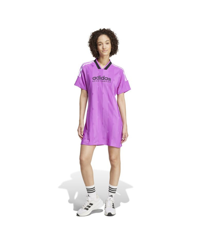 Robe adidas Femme Tiro Cut 3 Band Jacquard Purple