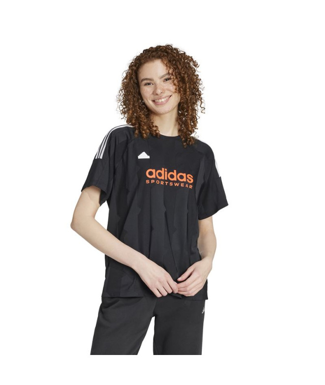 Camiseta adidas Tiro Cut 3 Bandas Jacquard...