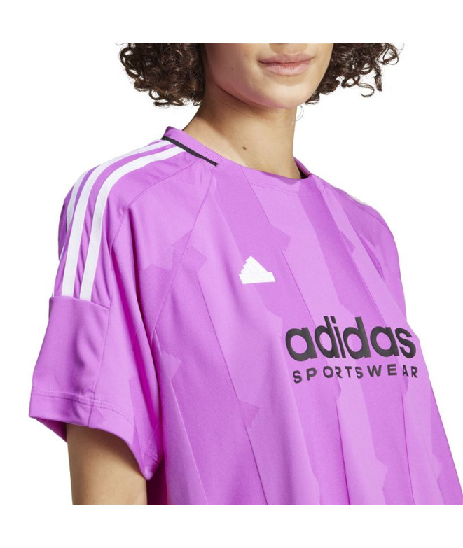 Camiseta adidas Tiro Cut 3 Bandas Jacquard...