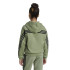 Chaqueta adidas Future Icons 3 Bandas Cotton Fullzip Hoodie Niña Verde