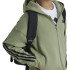 Chaqueta adidas Future Icons 3 Bandas Cotton Fullzip Hoodie Niña Verde