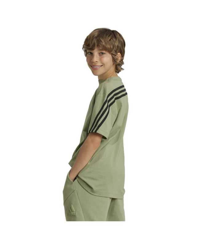 Camiseta adidas Future Icons 3 Stripes Infantil...
