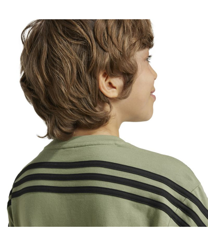 Camiseta adidas Future Icons 3 Stripes Infantil...