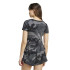 Camiseta adidas Essentials 3 Bandas Camo Print Baby Mujer Negro