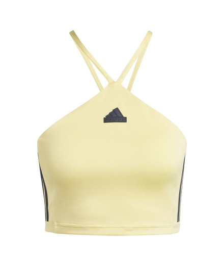Camiseta adidas Top Mulher Tiro Cut 3 Band Summer...