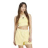 Camiseta adidas Top Mulher Tiro Cut 3 Band Summer Triangle Amarelo