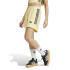 Calça adidas Mulher Tiro Cut 3 Band Jacquard Shorts Amarelo