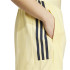 Calça adidas Mulher Tiro Cut 3 Band Jacquard Shorts Amarelo