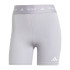 Malhas Fitness adidas Mulher de Techfit Short Cinzento