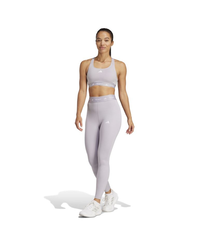 Mallas de Fitness adidas Techfit 7/8 Mujer Gris