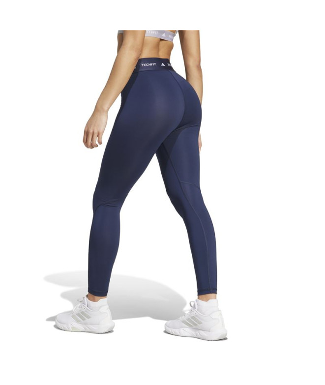 Mallas de Fitness adidas Techfit 7/8 Mujer Azul