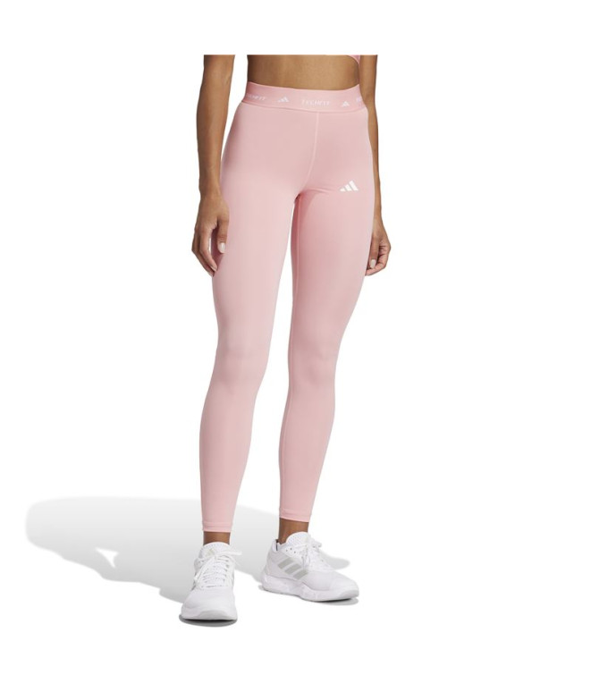 Collants Fitness adidas Femme de Techfit 7/8 Rose