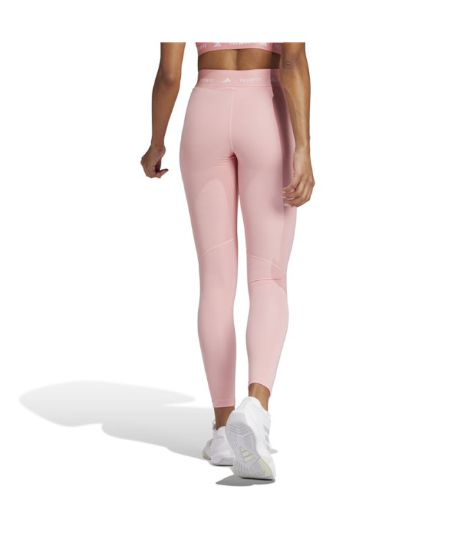 Collants Fitness adidas Femme de Techfit 7/8 Rose