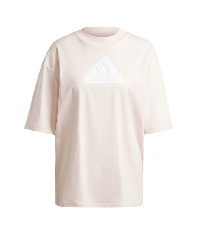 Camiseta adidas Future Icons Badge Of Sport Boyfriend Mujer Rosa