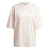 Camiseta adidas Future Icons Badge Of Sport Boyfriend Mujer Rosa