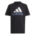 Conjunto adidas Logotipo Little Essentials e crianças preto