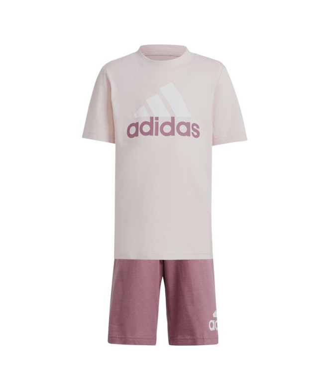 Conjunto adidas Little Essentials Logo And...