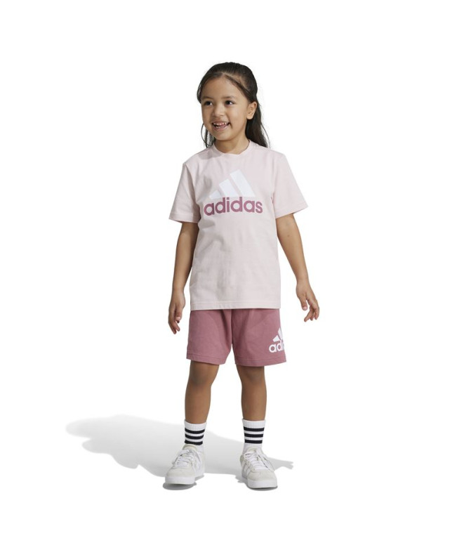 Conjunto adidas Little Essentials Logo And...