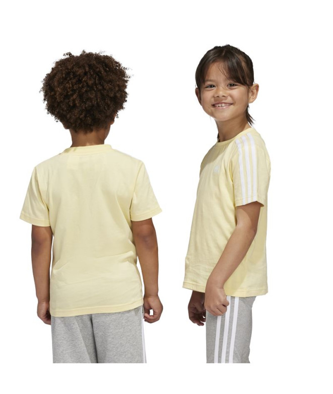 Camiseta adidas Little Essentials 3 Bandas...
