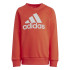 Conjunto adidas Little Essentials Logo Jogger Set French Terry Infantil Rojo