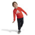 Conjunto adidas Little Essentials Logo Jogger Set French Terry Infantil Rojo