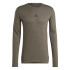 T-shirt Fitness adidas Homme from Workout Long-Sleeve Olive Green