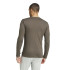 Camiseta Fitness adidas Homem from Workout Manga comprida verde azeitona