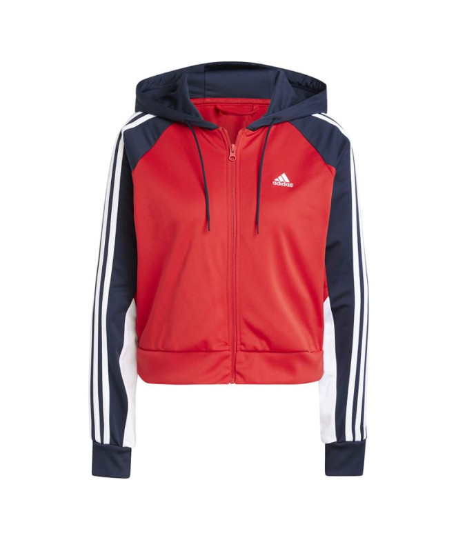 adidas Femme Tracksuit Boldblock Rouge