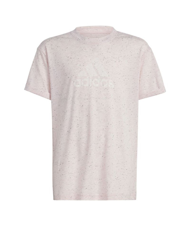 Camiseta adidas Menina Vencedores dos futuros ícones cor-de-rosa