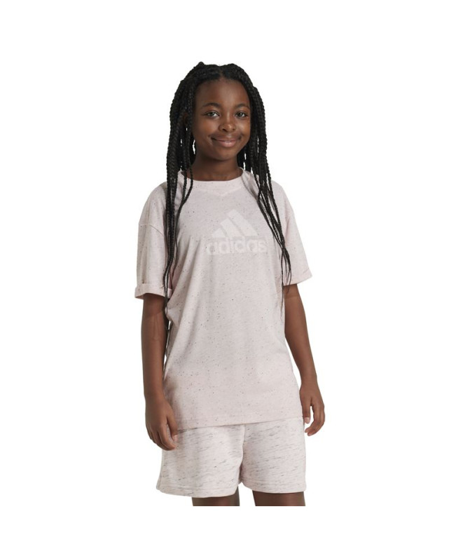 T-shirt adidas Fille Future Icons Winners Pink