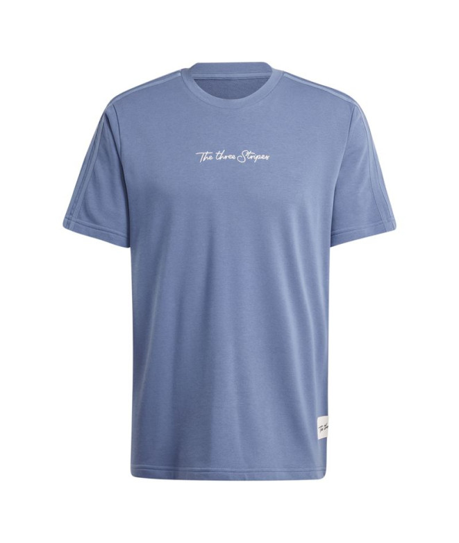 Sweat adidas Homme Modern Classics Graphic Blue